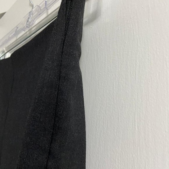 TER ET BANTINE Italian Black Wool Straight Leg Cuffed Trouser Size 42 - Picture 4 of 6